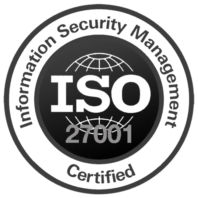 ISO 27001 certified