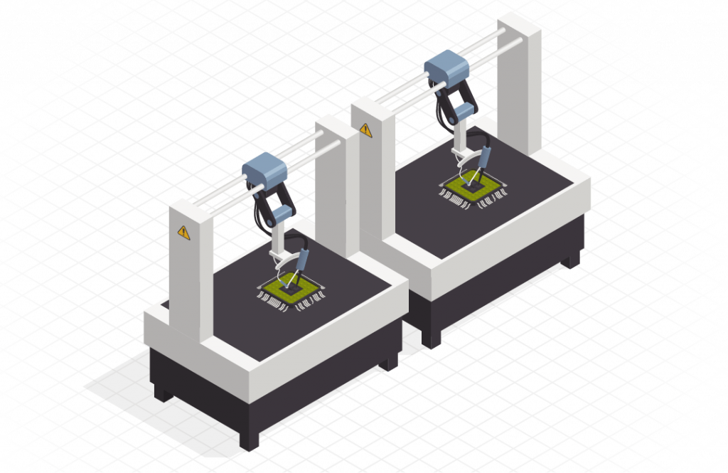 CMP robotic wafer polishing equipment semiconductor fabrication