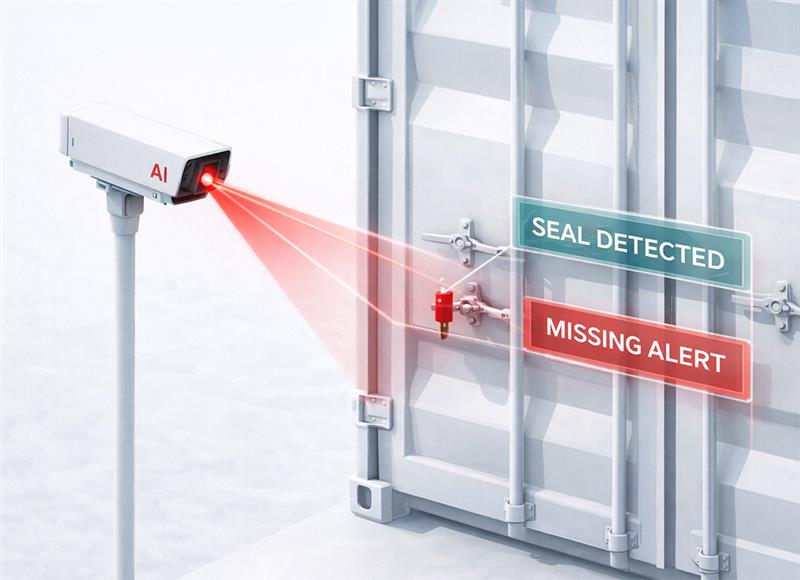 Container Seal Detection