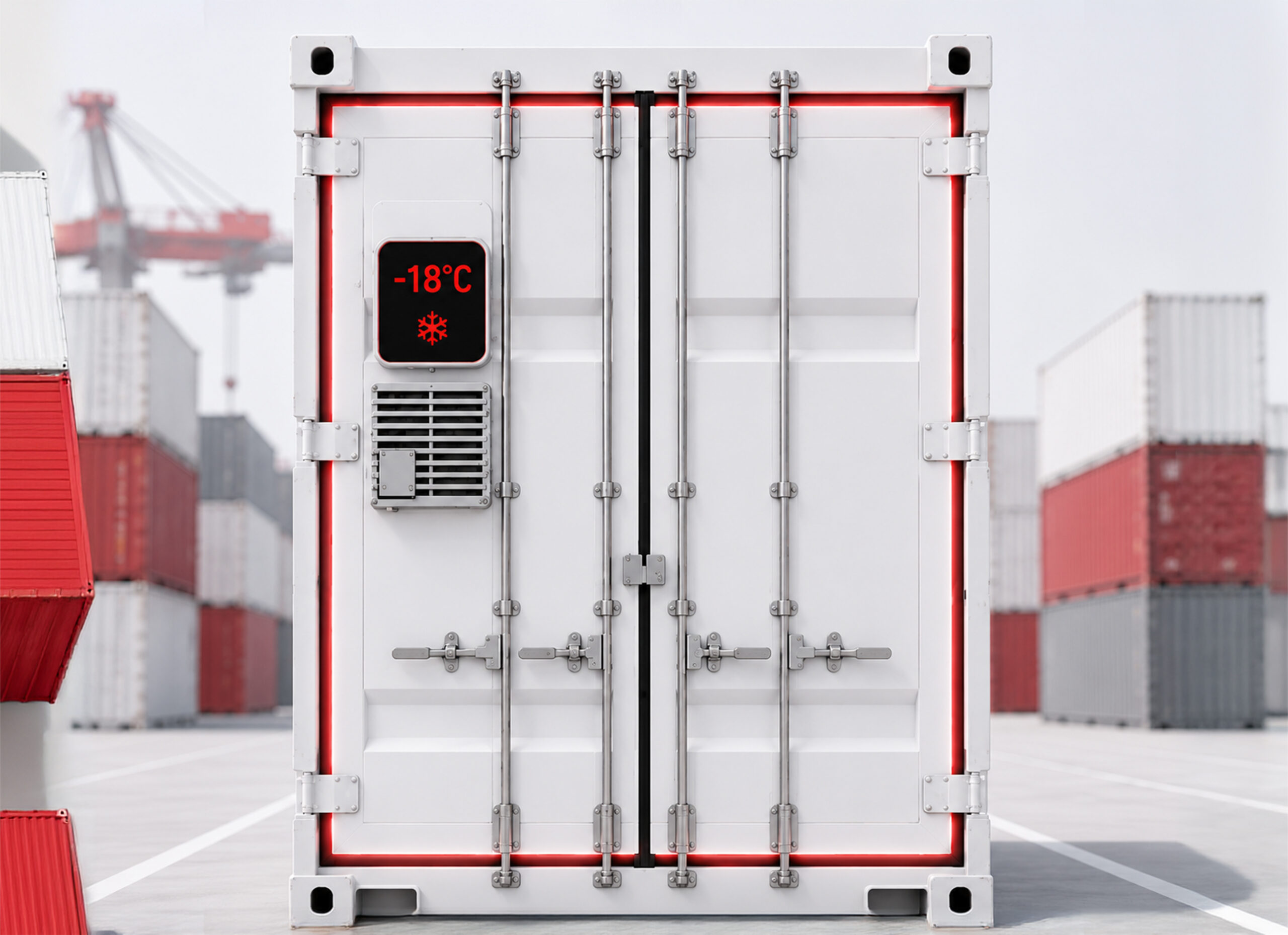 Cold chain visibility in logistics