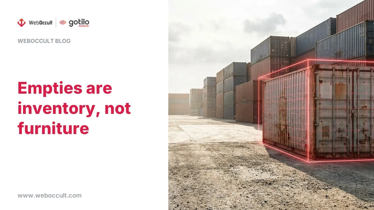 Empties Are Inventory, Not Furniture: Smart Empty Container Yard and CFS Management