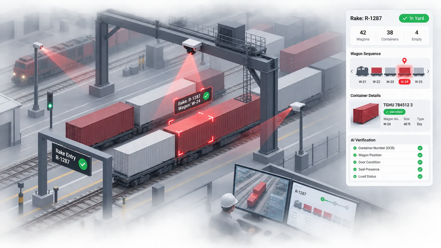 Rail and rake automation
